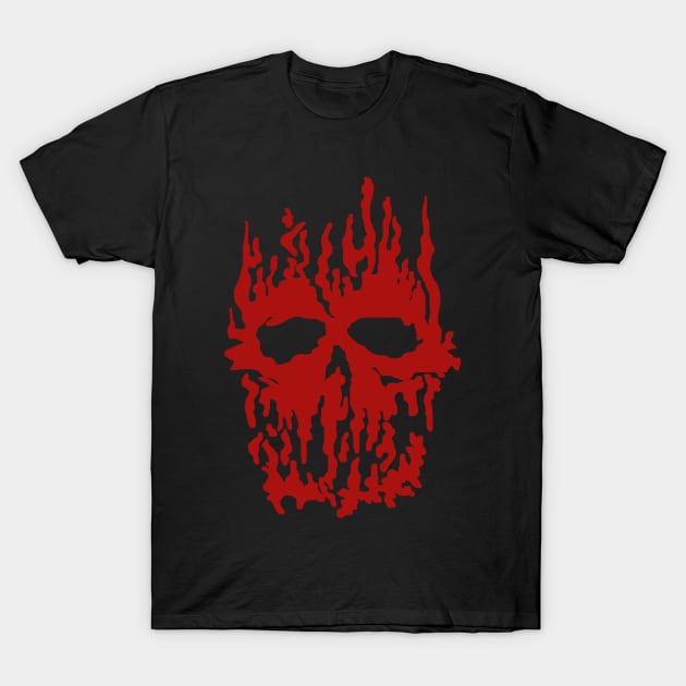 Horror Face T-Shirt by Shreedigital 